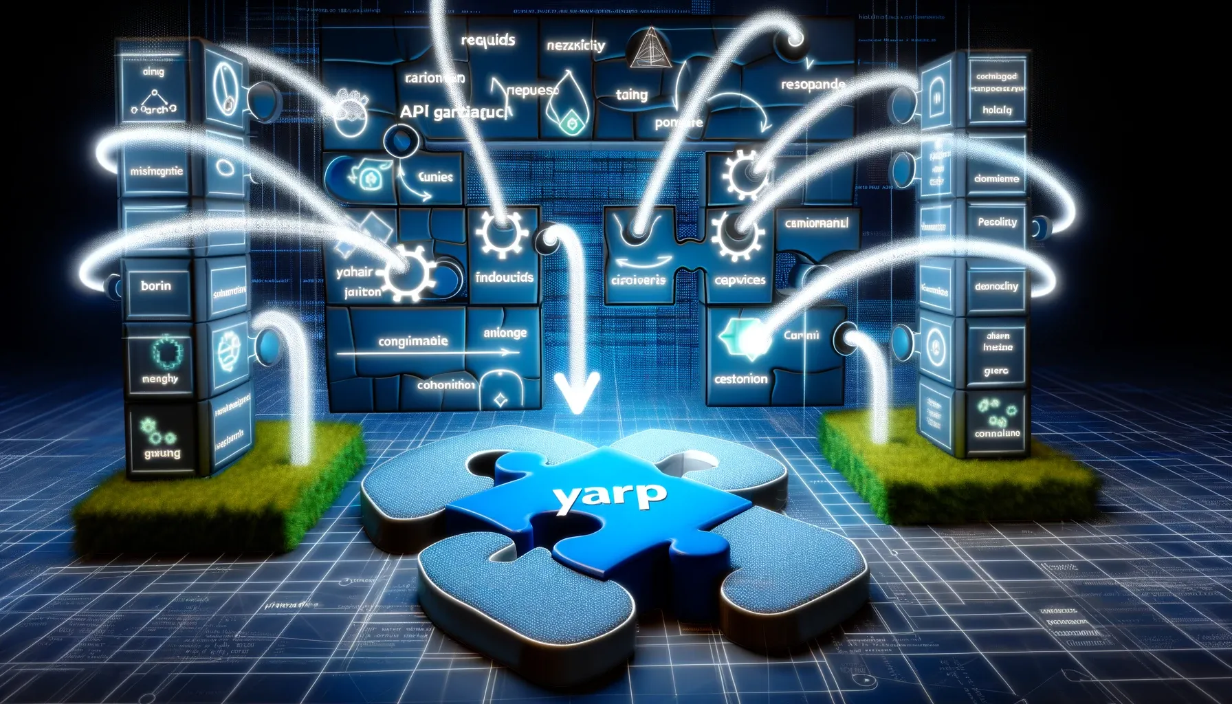 API-Gateway mit YARP in .NET — Routing, Cluster-Konfiguration und ASP.NET-Core-Integration.