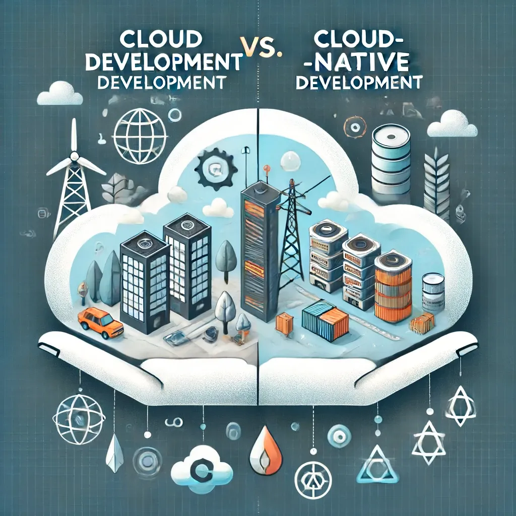 Cloud-Entwicklung versus Cloud-Native Entwicklung — Architektur-Vergleich für Migration und Neuentwicklung.